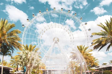 Foto auf Acrylglas Riesenrad im Orlando Florida Icon Park © Infinity Moments LLC