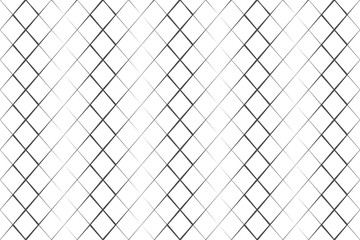 Abstract pattern black grating line on white backdrop vector illustration