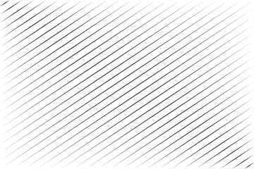 Abstract black blend lines with diagonal stripe on white background vector illustration