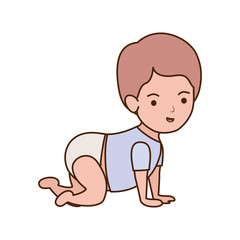 Isolated baby boy design vector illustration