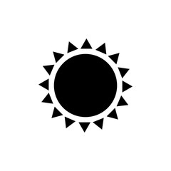 Sun Symbol Icon Vector Design Illustration