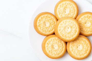 cookies with butter cream