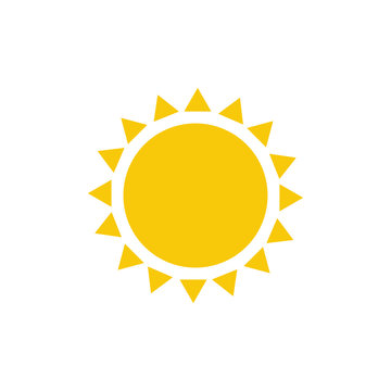 Sun Symbol Icon Vector Design Illustration