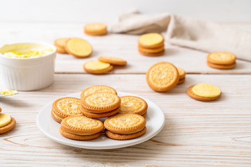 cookies with butter cream