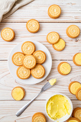 cookies with butter cream