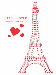Eiffel Tower. Different design.