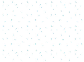 Hand Drawn Childish Style Vector Pattern Set. illustration.