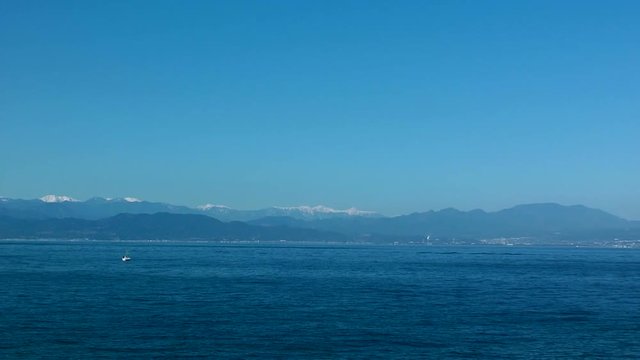 Mount Fuji and&nbsp;Suruga&nbsp;Bay coast,&nbsp;Numazu,&nbsp;Shizuoka&nbsp;Prefecture, Japan