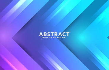 Fototapeta premium Modern geometric trendy gradient color background. Modern concept design with bright color
