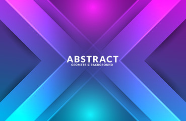 Modern geometric trendy gradient color background. Modern concept design with bright color