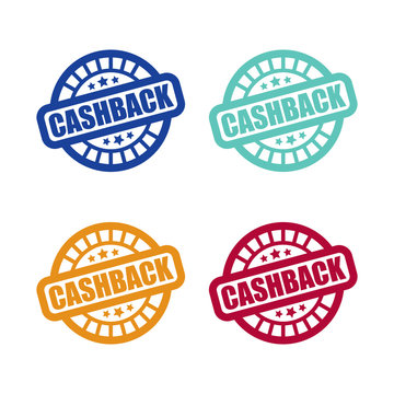 Set Of Top Cashback Labels