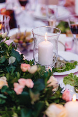 wedding ceremony decoration, chairs, arches, flowers and various decor
