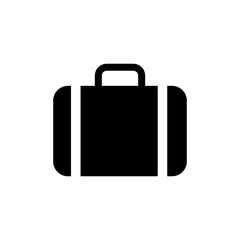 Suitcase Symbol Icon Vector Design Illustration