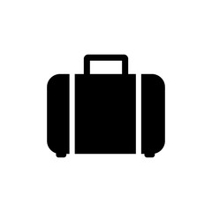 Suitcase Symbol Icon Vector Design Illustration