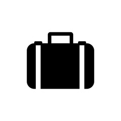 Suitcase Symbol Icon Vector Design Illustration