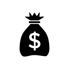 Money Bag Icon Vector design template