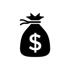 Money Bag Icon Vector design template