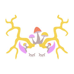 Horns with eyes and ears
