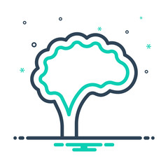  mix icon for brain 