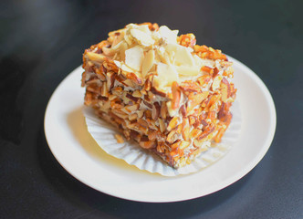 Cake Delicious on the plate