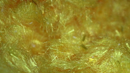 Image of artificial silk. Silk fiber for screen printing.