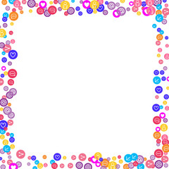 Social media marketing, Communication concept.