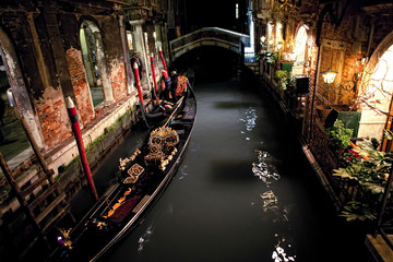 Fototapeta na wymiar boat in Venezia