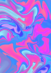 Abstract, artistic covers design. Modern fluid colors backgrounds.