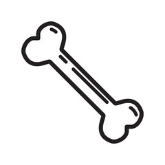 bone illustration icon 