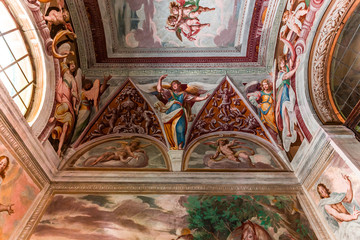 Obraz premium Chapel of Sacro monte di Orta, Orta san Giulio, italy