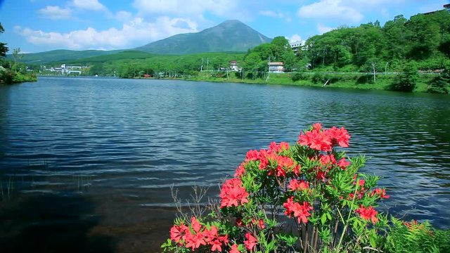 Lake Shirakaba, Chino, Nagano Prefecture, Japan