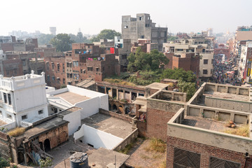 Amritsar/India-28.10.2018:The old city of Amritsar