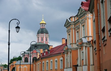 View of Alexander Nevsky Lavra