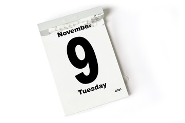 9. November 2021