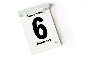 6. November 2021