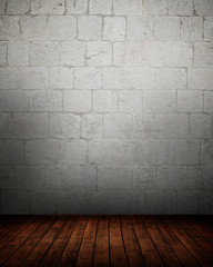 dark empty interior room. may used as background.