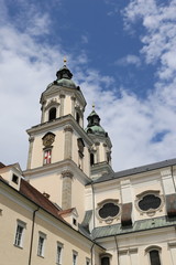 Fototapeta na wymiar Landscape of St. Florian Monastery, Austria