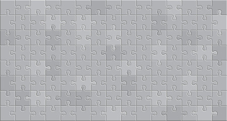 puzzle gray - obrazy, fototapety, plakaty
