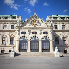 Fototapeta na wymiar Vienna - Belvedere