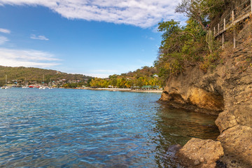 Saint Vincent and the Grenadines, boats in Admiralty Bay, Bequia