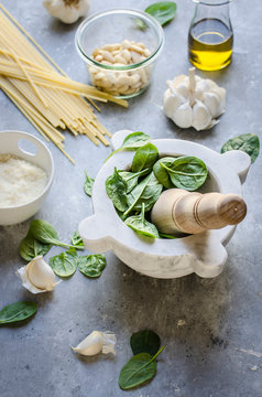 Spinach pesto