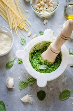 Spinach pesto