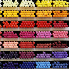 colorful pencils.