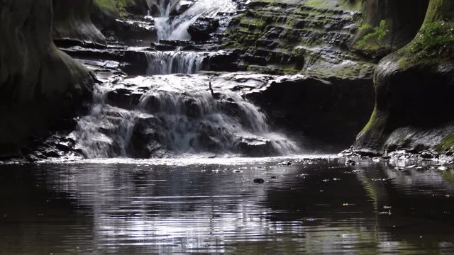 View of Nomizo Falls, Kimitsu, Chiba Prefecture, Japan