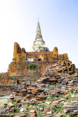 Fototapeta premium Ancient historic city at Ayodhya provine from Thailand.