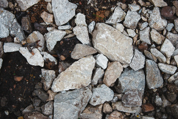 stone nature wet dirt earth asphalt road texture pebble monolith granite flint rock boulder cobblestone abstraction background