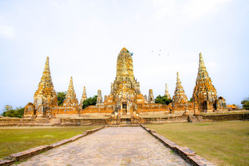 Ancient historic city at Ayodhya provine from Thailand.