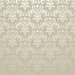 Silver background wallpaper. Damask