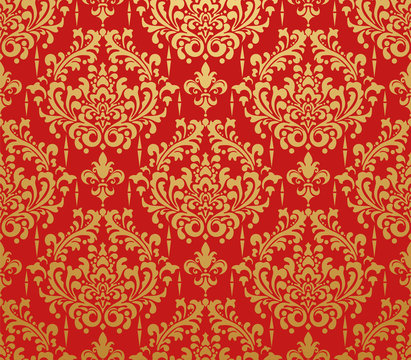 Red background in Chinese Japanese style for your design
