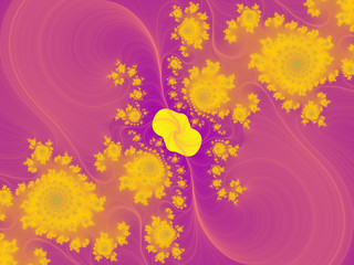 Fototapeta na wymiar Sparkling fractal, colorful design, deep and hypnotic graphics, petals and flowers, computer screen design